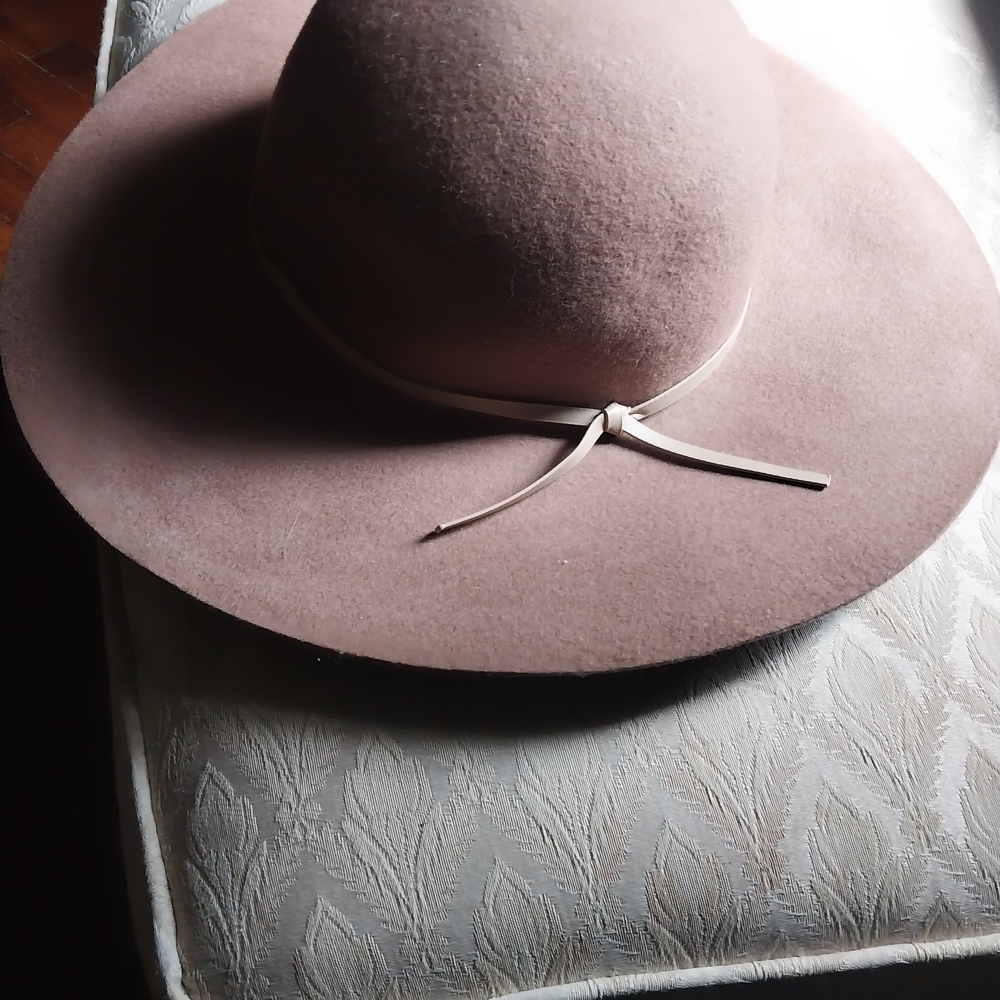 a new day Women's Beige Wide-Brim Hat
